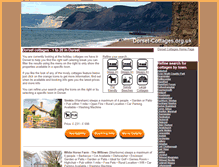 Tablet Screenshot of dorset-cottages.org.uk